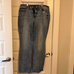 Judy Blue Wide Leg Jeans in Washed Blue
